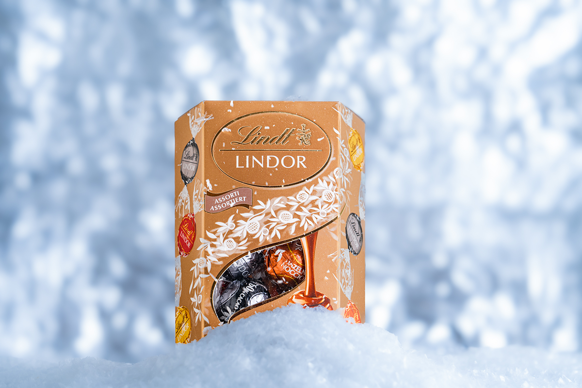 Produkt-Foto-Lindtverpackung